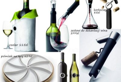 przybory do wina