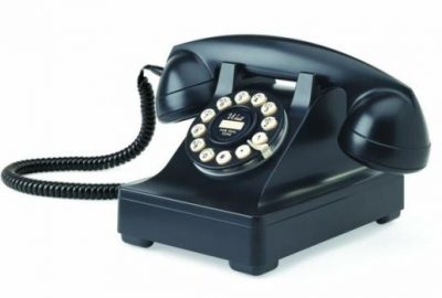 Telefon Series 302 czarny www.crazyshop.pl