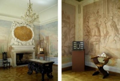 Wystawa dekorowanych mebli w Muzeum Wnętrz w Otwocku Wielkim