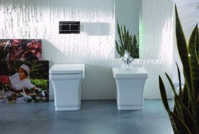 Bidet oraz miska w.c. marki Disegno Ceramica