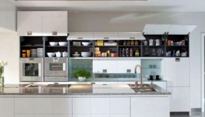 W szafkach kuchennych Torino Mebel Rust mieści się wręcz niewyobrażalna ilość artykułów spożywczych i akcesoriów kuchennych