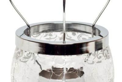 Yankee Candle Srebrne ornamenty podgrzewacz do tart