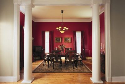 Benjamin Moore salon rozgrzany do czerwoności