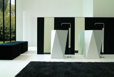 Ostra aranżacja łazienki Art Ceram