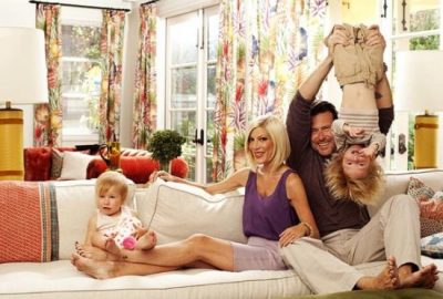 Rodzina Tori Spelling hookedonhouses.net