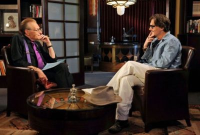 johhny depp larry king