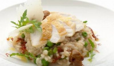 risotto grzyby
