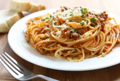 Spaghetti bolognese