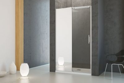 kabina prysznicowa z lustrem