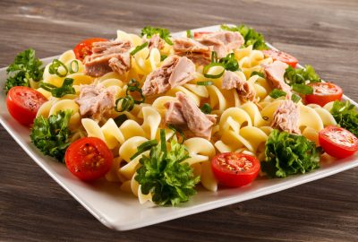 Makaron z tuńczykiem